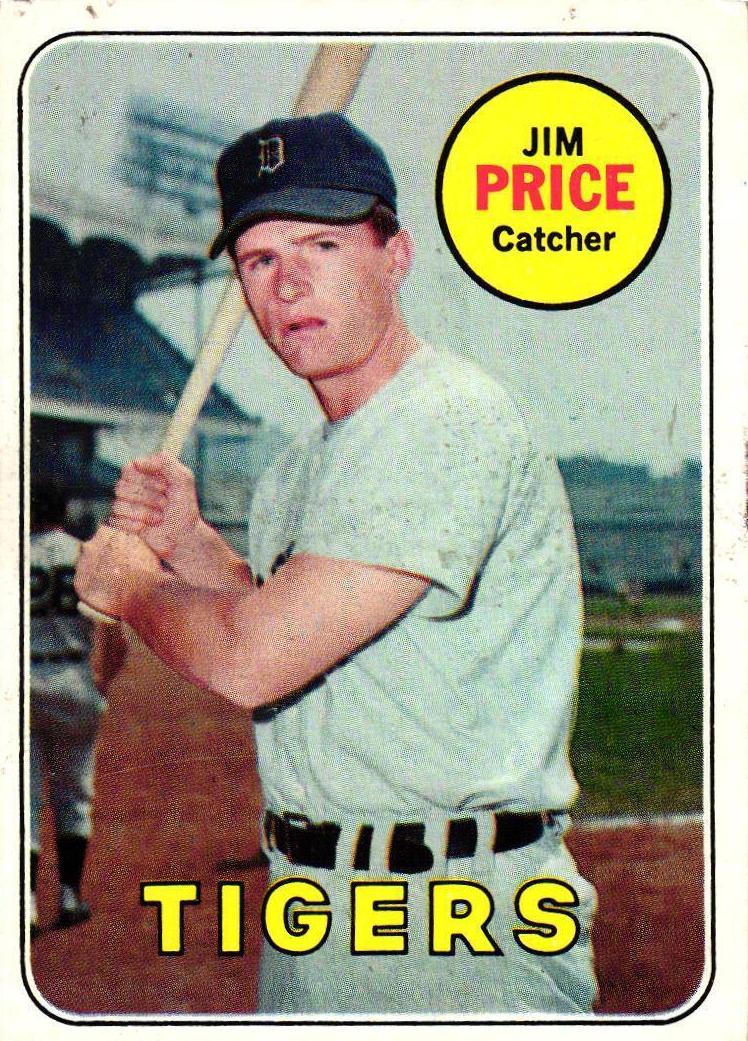 1969 Topps Baseball Jim Price #472 PSA 9