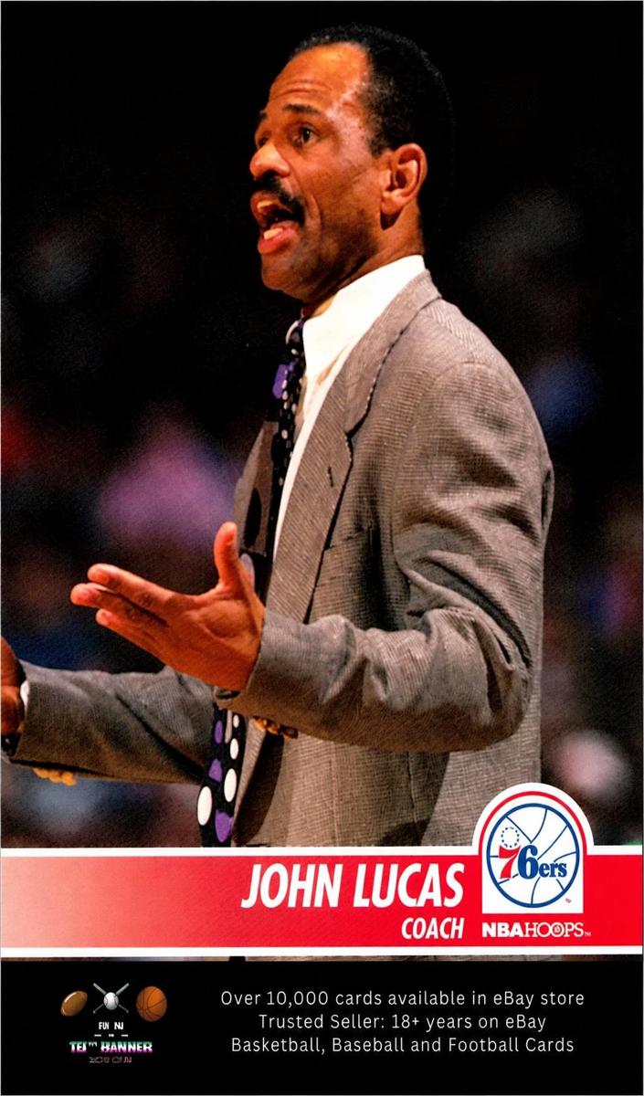1994 Hoops Basketball John Lucas #291