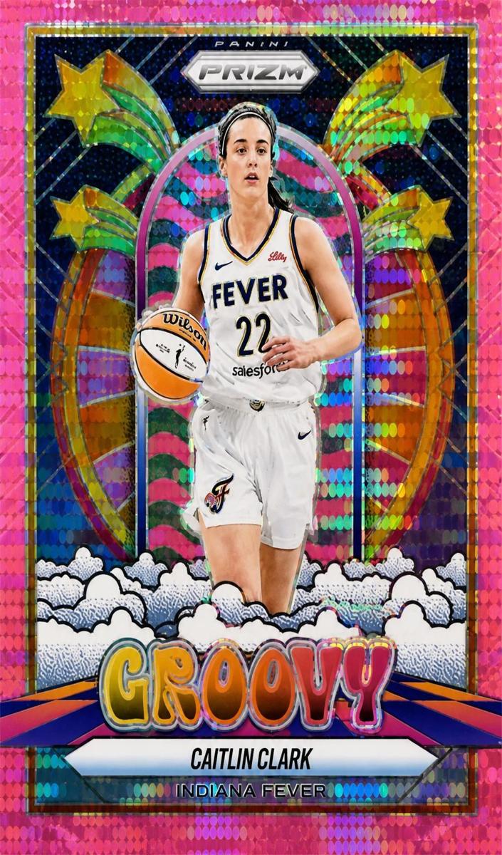 2025 Panini Prizm WNBA Basketball Pink Pulsar Caitlin Clark #10