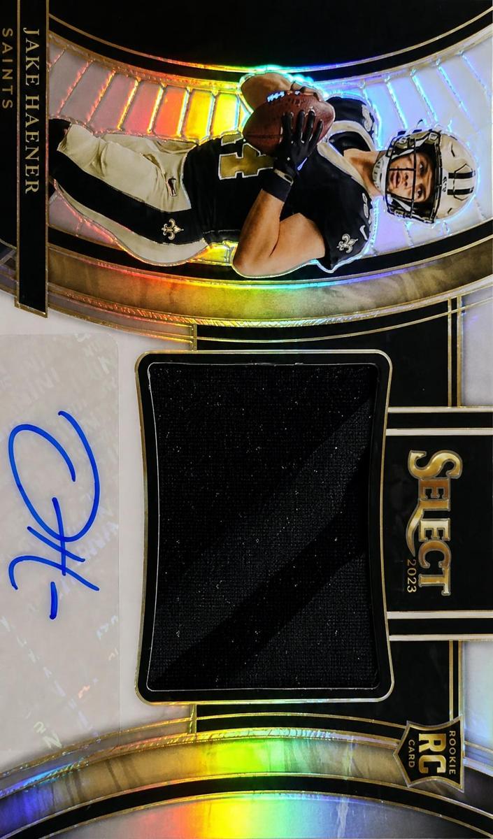 2023 Panini Prizm Football Silver Jake Haener #RPA-JH