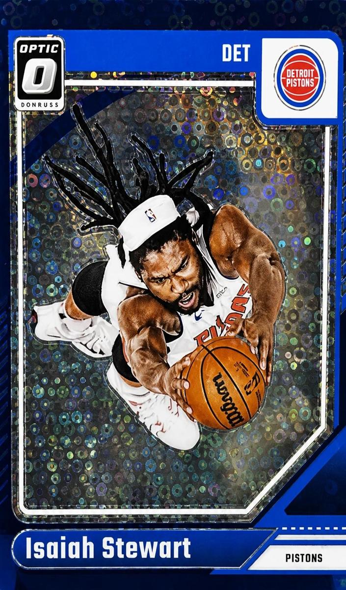 2024 Donruss Optic Basketball Fast Break Purple Isaiah Stewart #81