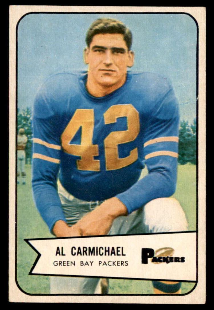 1954 Bowman Football Al Carmichael #115 PSA 6