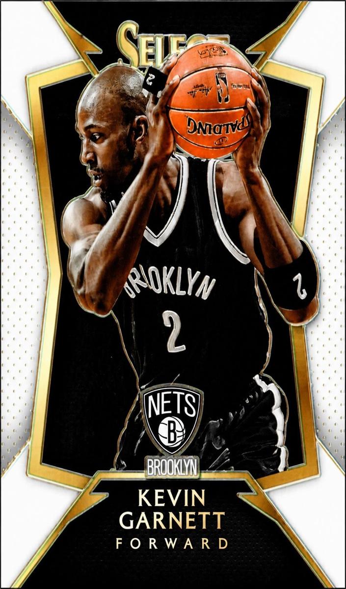 2014 Panini Select Basketball Silver Prizm Kevin Garnett #24 PSA 9