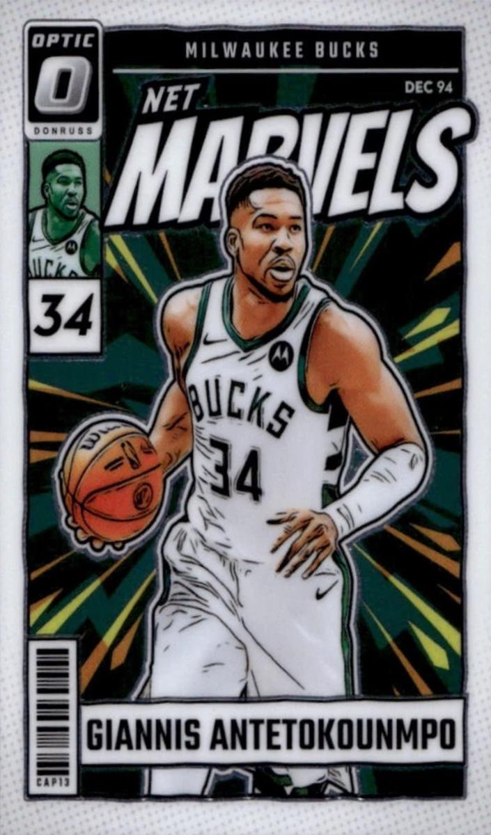 2024 Donruss Optic Basketball Giannis Antetokounmpo #6 PSA 9