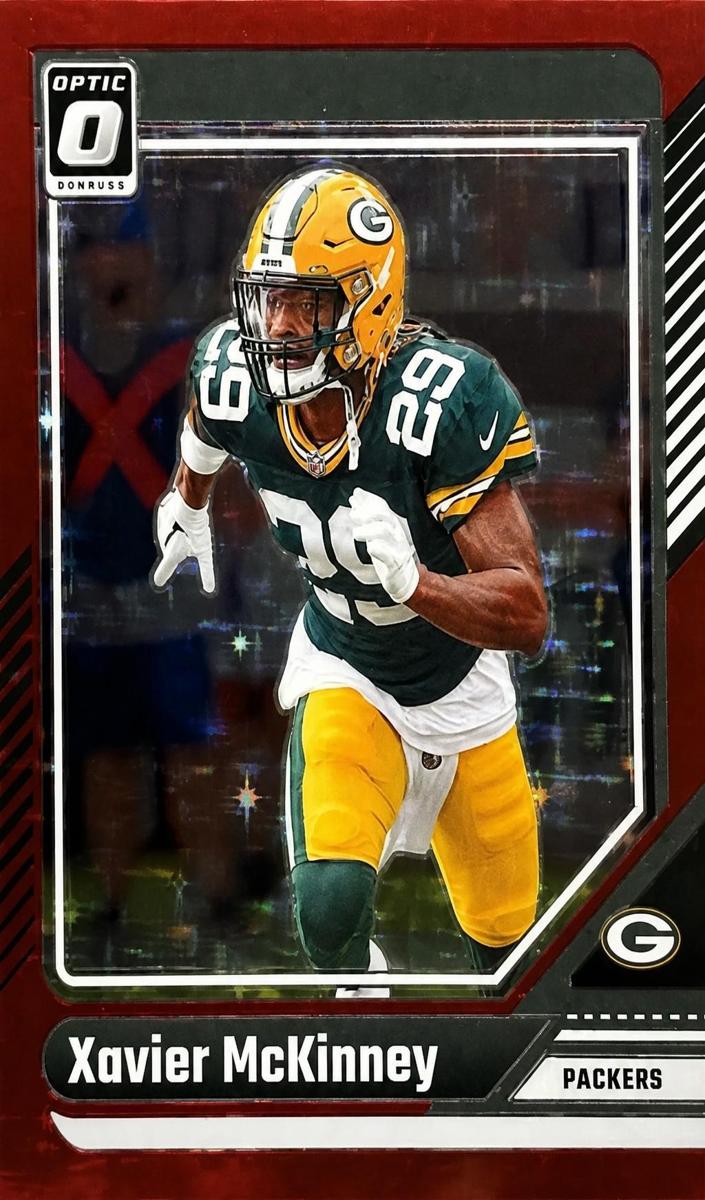 2024 Donruss Optic Football Red Stars Xavier McKinney #75